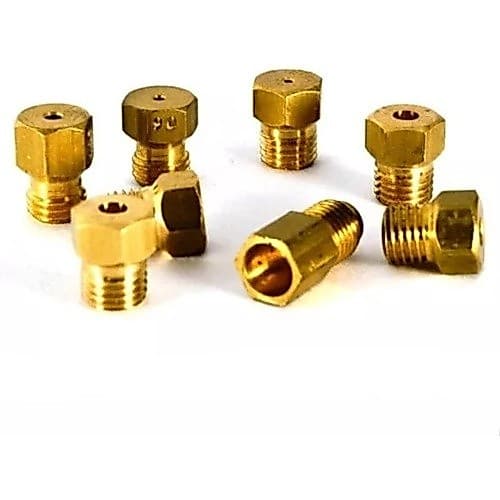 Kit Completo Bico Injetor Gas Glp Fogao Brastemp 4 Bocas
