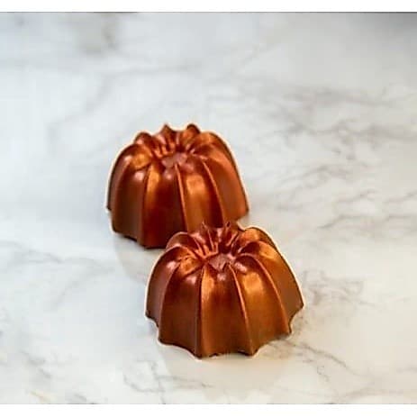 Forma BWB com Silicone (3 partes) para Chocolates: Forma Pudim Gourmet - Forma Silicone Chocolate