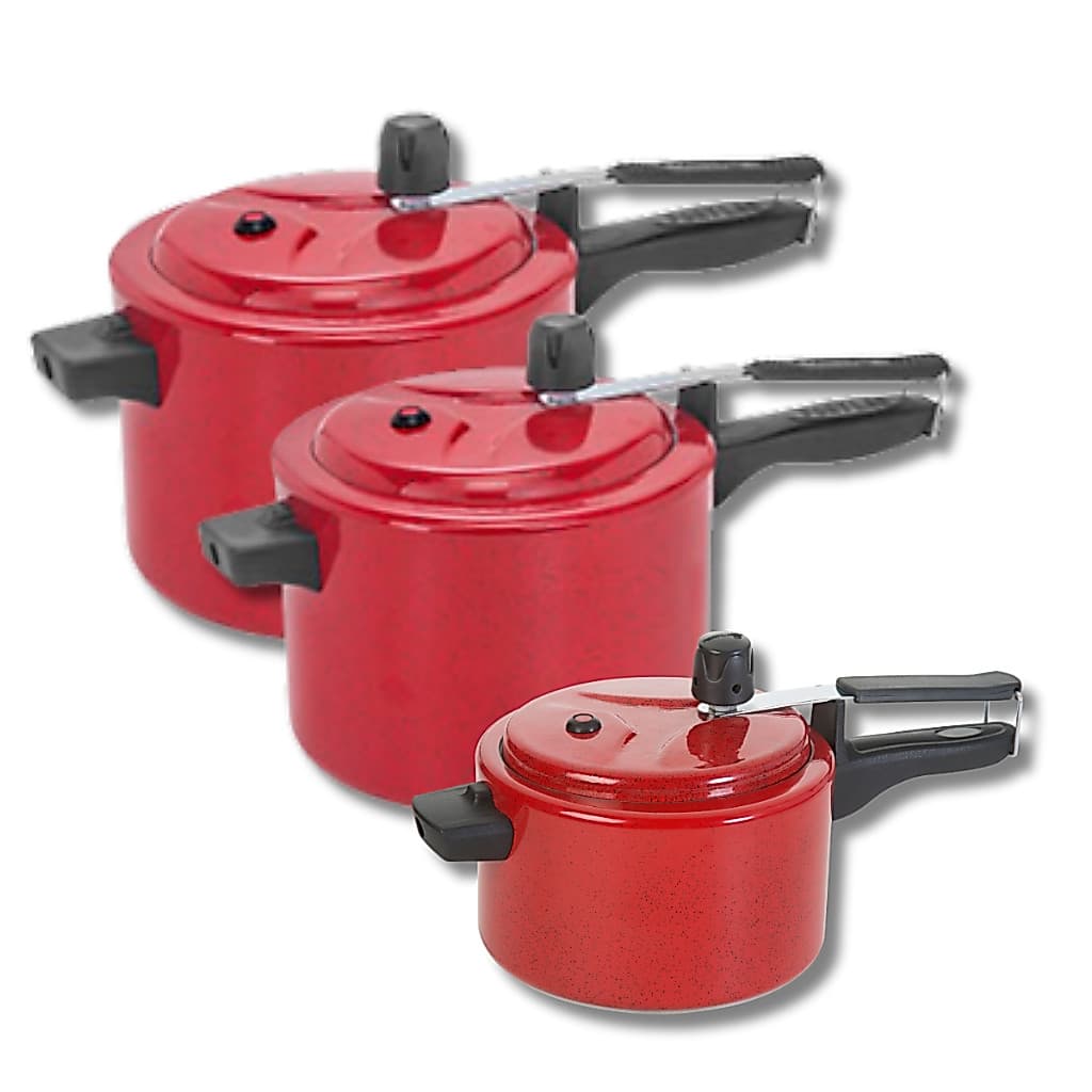 Panela De Pressao Aluminio Fortlar Colorida_Ars - Escolha o Tamanho