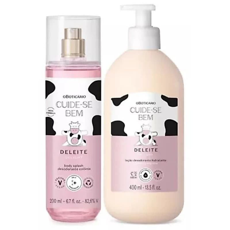 COMBO DELEITE HIDRATANTE COM BODYSPLASH