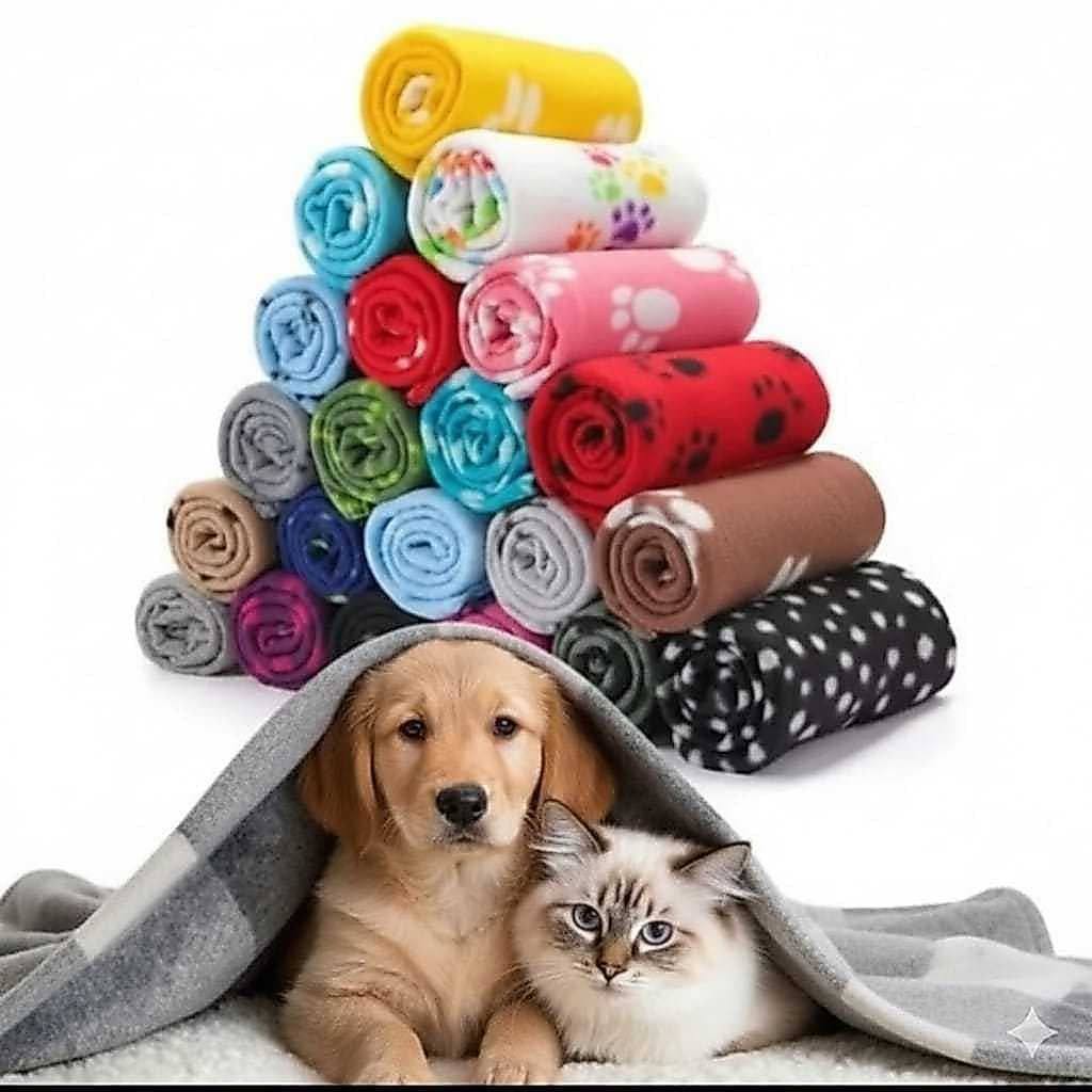 Manta Cobertor Pet para Cachorro Gato Mantinha Pet 1,10 X 0,90