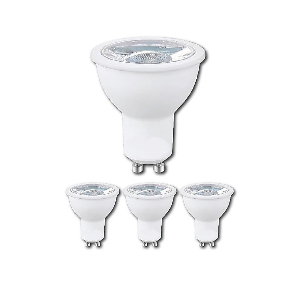 kit 4 Lampada dicroica led 4,8w/7w mr16 gu10 3000k 4000k 6000k para spot Bivolt