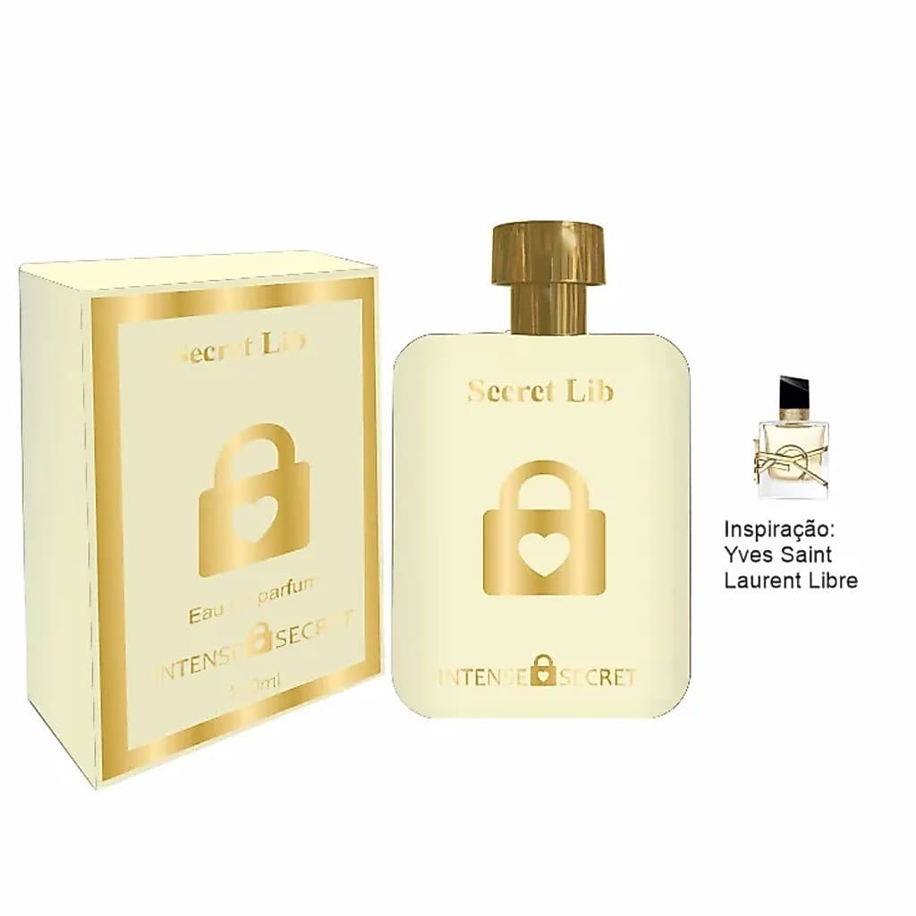 Secret Lib Eau de Parfum Feminino 100ml - Intense Secret