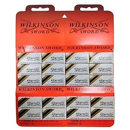 Lâmina Wilkinson Sword Original Gilletes de Barbear