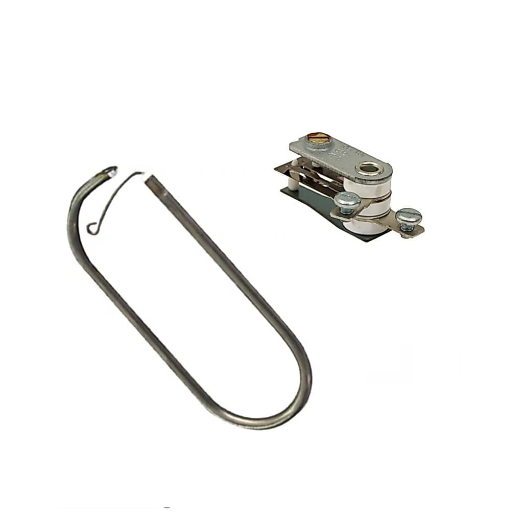 Kit Com 1 Resistência P Vulcanizador  110v Viluz/emeb + 1 Termostato Para Vulcanizadora