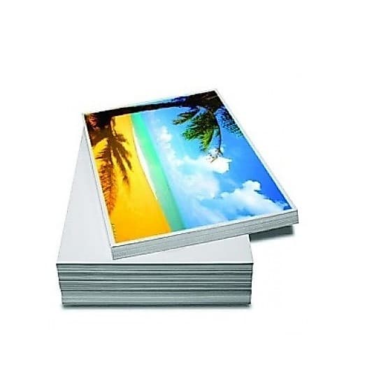 Papel Fotográfico 180G Glossy 500 Folhas Foto A4 À Prova D'água Brilhante Premium MASTER PRINT Embalagem Neutra.