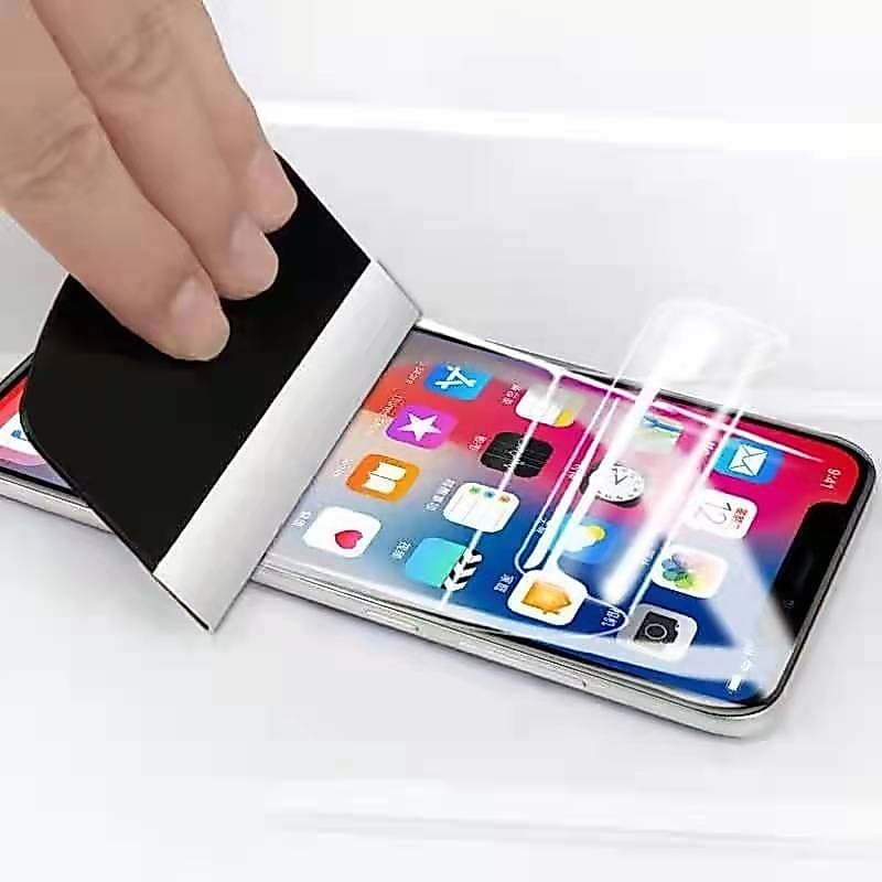 Cartão Raspador para Retirar Bolhas de Películas de celulares