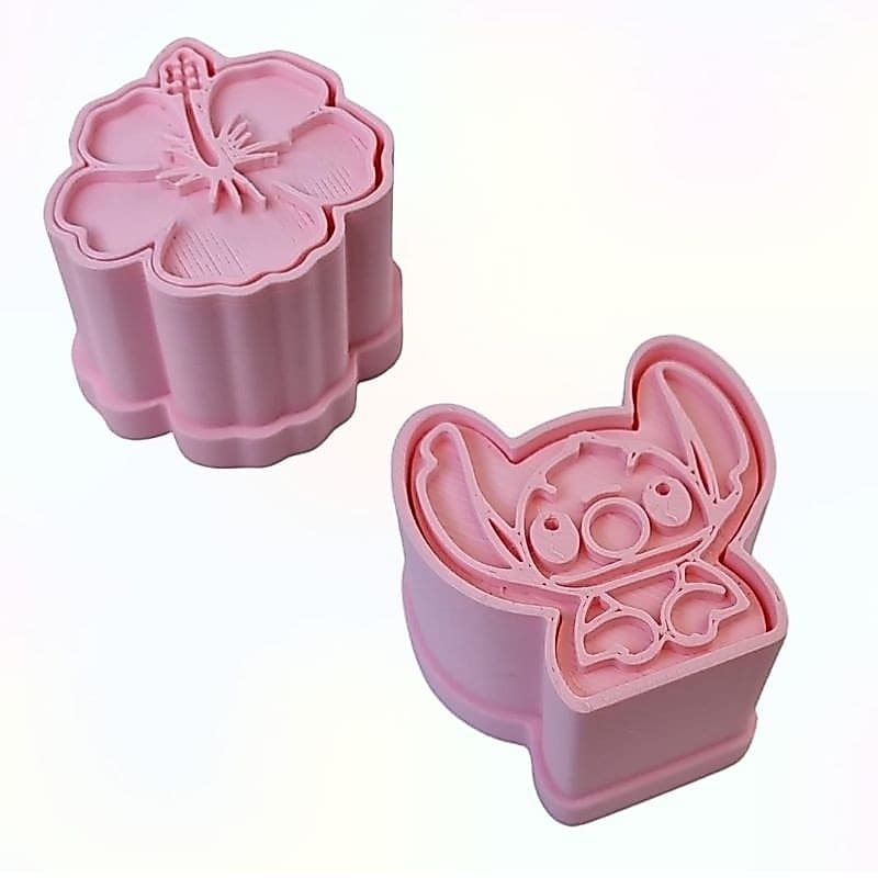 Ejetor Modelador de Brigadeiro, Massas e Pasta Americanas Tema stitch