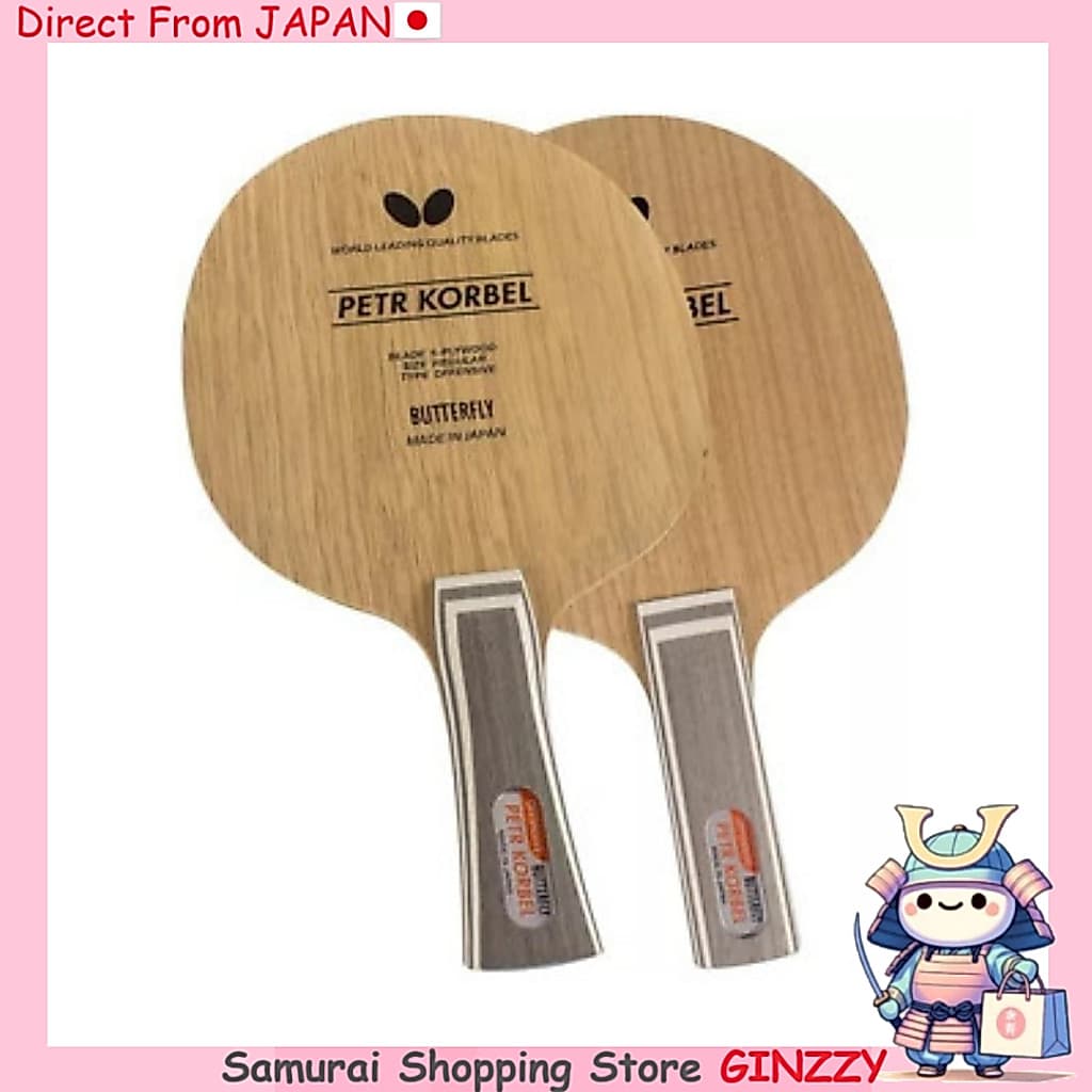 Raquete De Tênis De Mesa Borboleta Korbel FL Shakehand Flare Ofensivo 30271 Japão