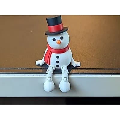 Bonecos Neve Natal Decorativos Articulados Enfeite Mesa Decoração Festiva Fofa Colecionáveis Decorativo