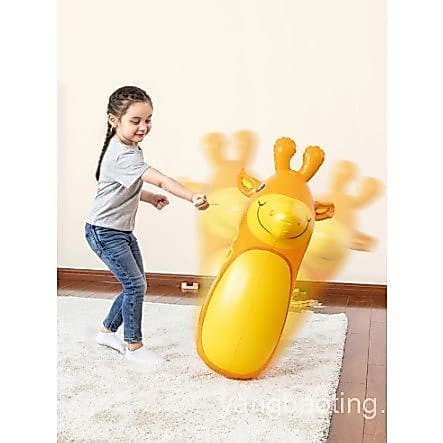 Joao Bobo Boneco Teimoso 3d Inflável Animais 89cm Brinquedos aleatorios