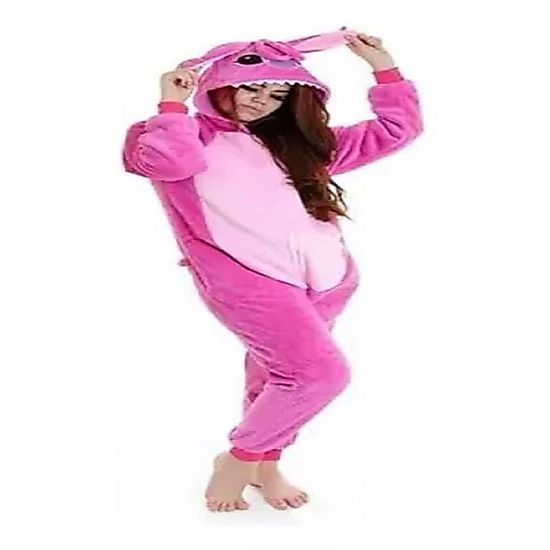 Pijama Angel Macio e Confortável Kigurumi Unissex Adulto ou Infantil