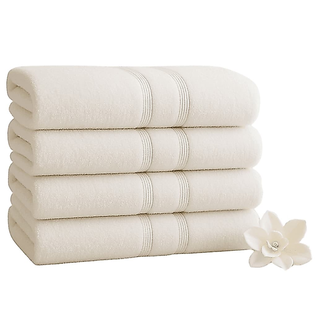 Toalha de Salão Branca 45x80 - 6 Unidades 100g - 278g/m2 Macio para Manicure Cabelo Flabom