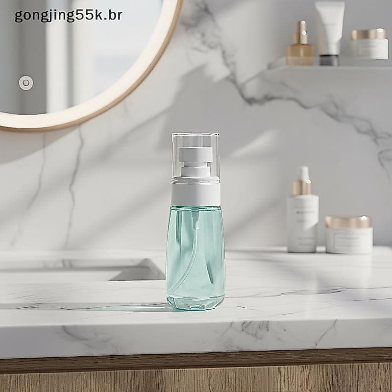 gon Garrafa De Viagem 30/60/100ML Bico De Névoa Fina Recarregável Recipiente Portátil Sem BPA Para Desinfetante Carry On