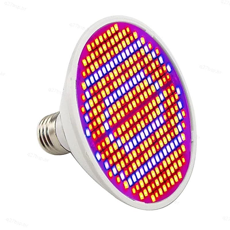 300LED Planta Cresce Luz Interior Flor Crescendo Lâmpada E27 Cultiva Growbox Estufa BR27B