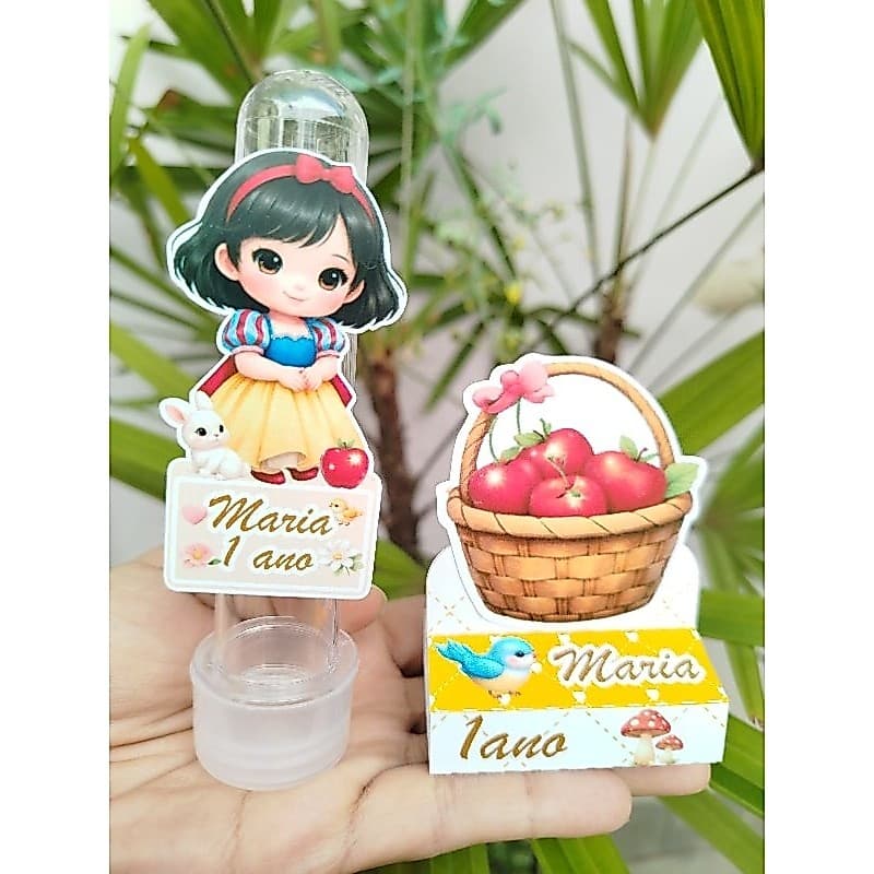 KIT TUBETE E PORTA BIS DUPLO BRANCA DE NEVE.