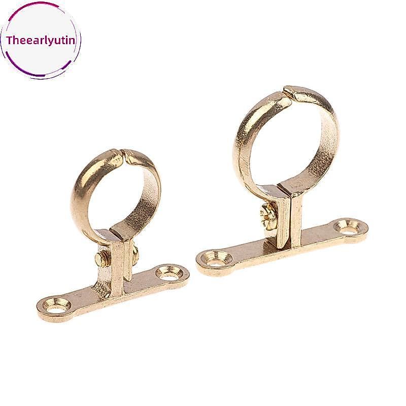 theearlyutin Fit 15 22 28 35 42 54MM OD Clipe De Tubo De Latão Suporte Montado Na Parede Braet Clip Fixo Encanamento Águ
