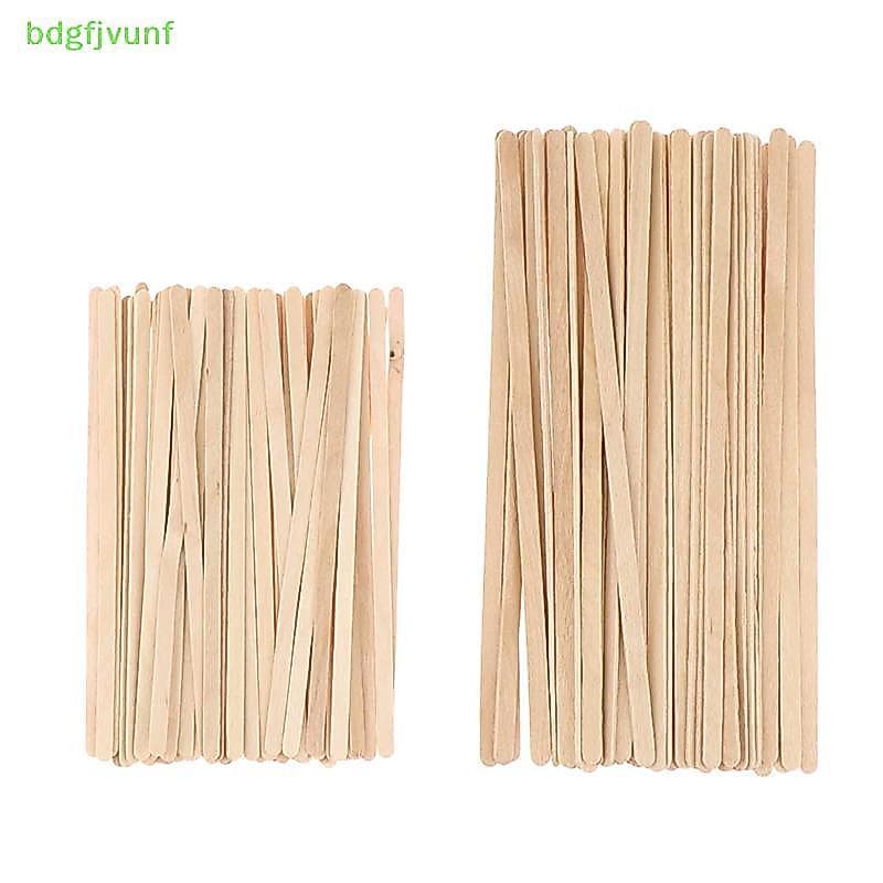 BDGF 50pcs Agitadores De Café De Madeira Descartáveis Para Beber Quente E Frio Stis BR