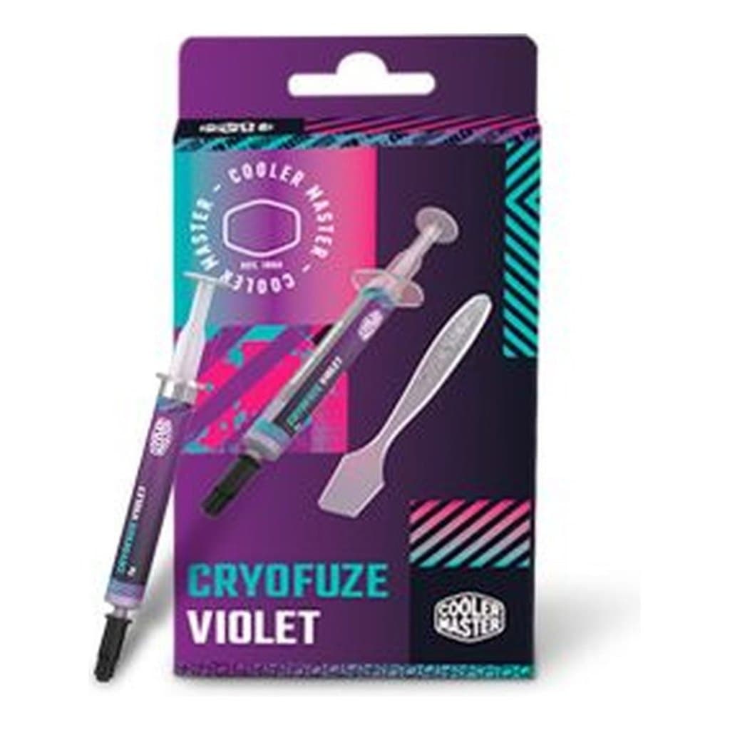 Pasta Térmica 12.6 W/mK 2g Cooler Master CryoFuze Violet MGY-NOSG-N07M-R1 Não Corrosiva para CPU e GPU