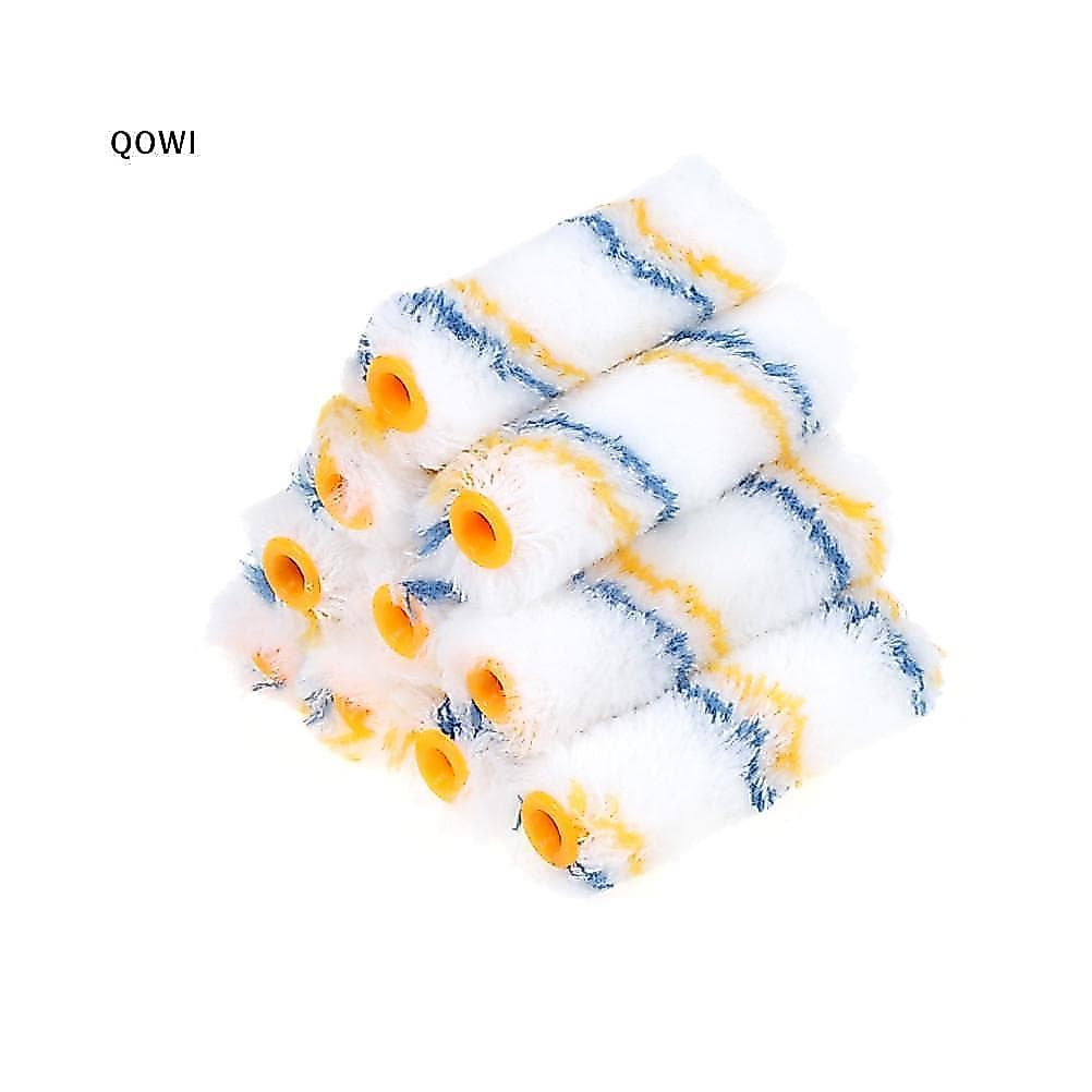 qo 10pcs/pa 4 " Rolos De Pintura Decoradores Escova Ferramenta Doméstica Uniforme E Suave br