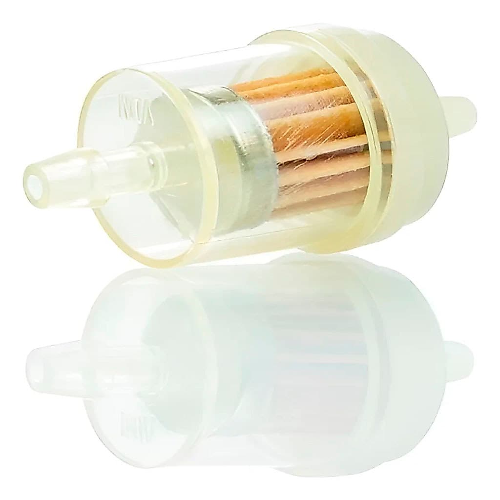 Filtro De Gasolina Transparente Universal Moto CG Titan Ybr Fan Biz 6mm