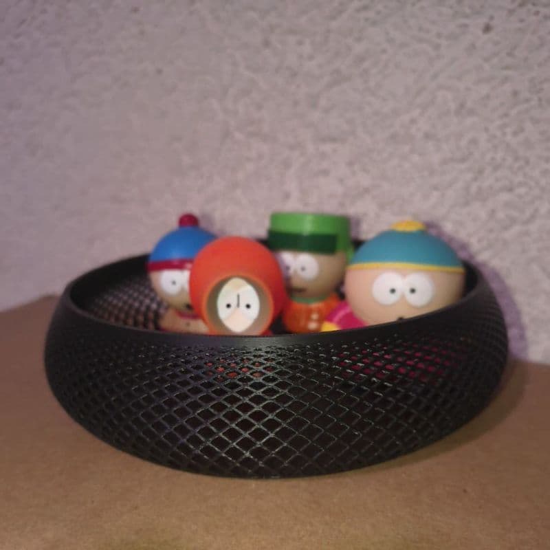 Porta Objetos Multiuso Decorativo Porta Treco Organizador Chaves , Joias e Acessórios 14 cm Diâmetro