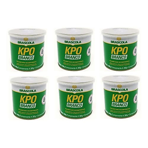 Atacado Com 6 Brascoved Kpo Branco 440gr - Brascola