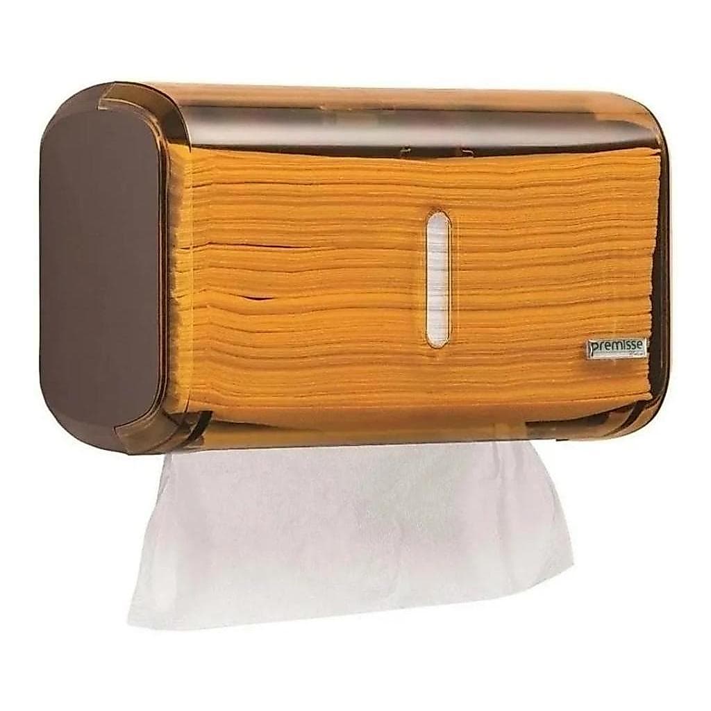 Porta Papel Toalha Dispenser Papeleira Premisse Marrom