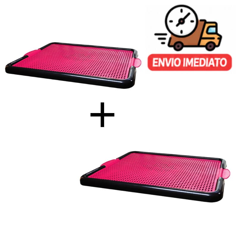 KIT COM 2 SANITÁRIOS CANINOS - Base Reforçada, Prático e Higiênico