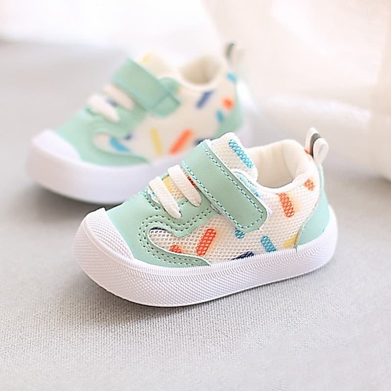Tênis Infantis 0-3 Anos Sapatos para Bebês Meninos Meninas Sapatos Casuais Leves e Macios YRO5
