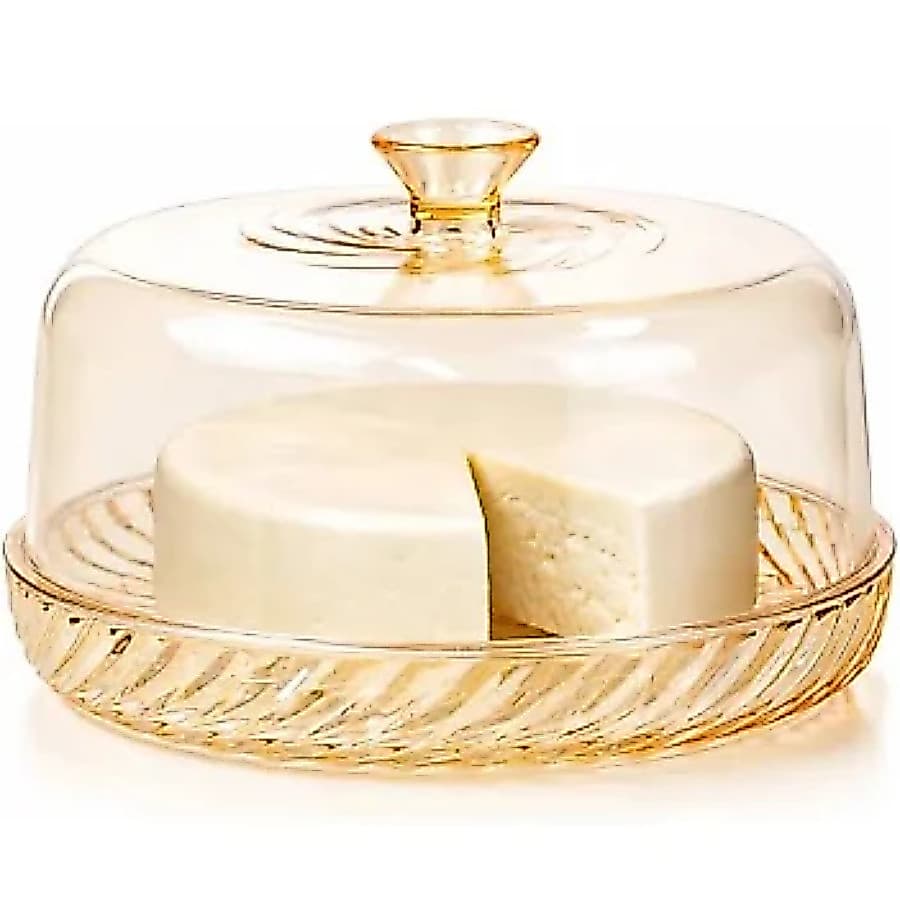 Queijeira de Plástico Cristal Glamour - PLASÚTIL