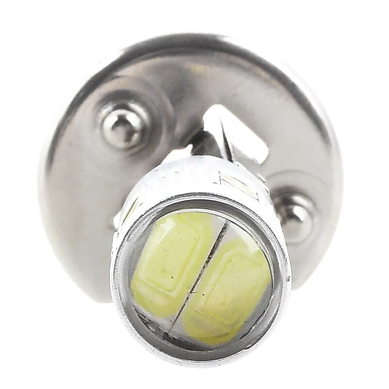Par Lâmpada Farol De Milha 10 Leds 12v 6500k H1 H3