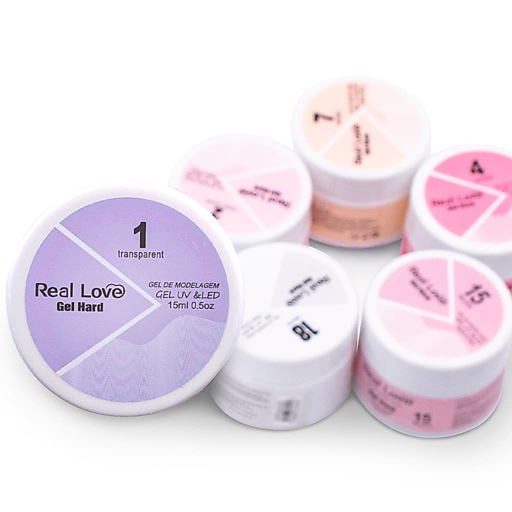 Gel de Alongamento Hard 15ml - Real Love