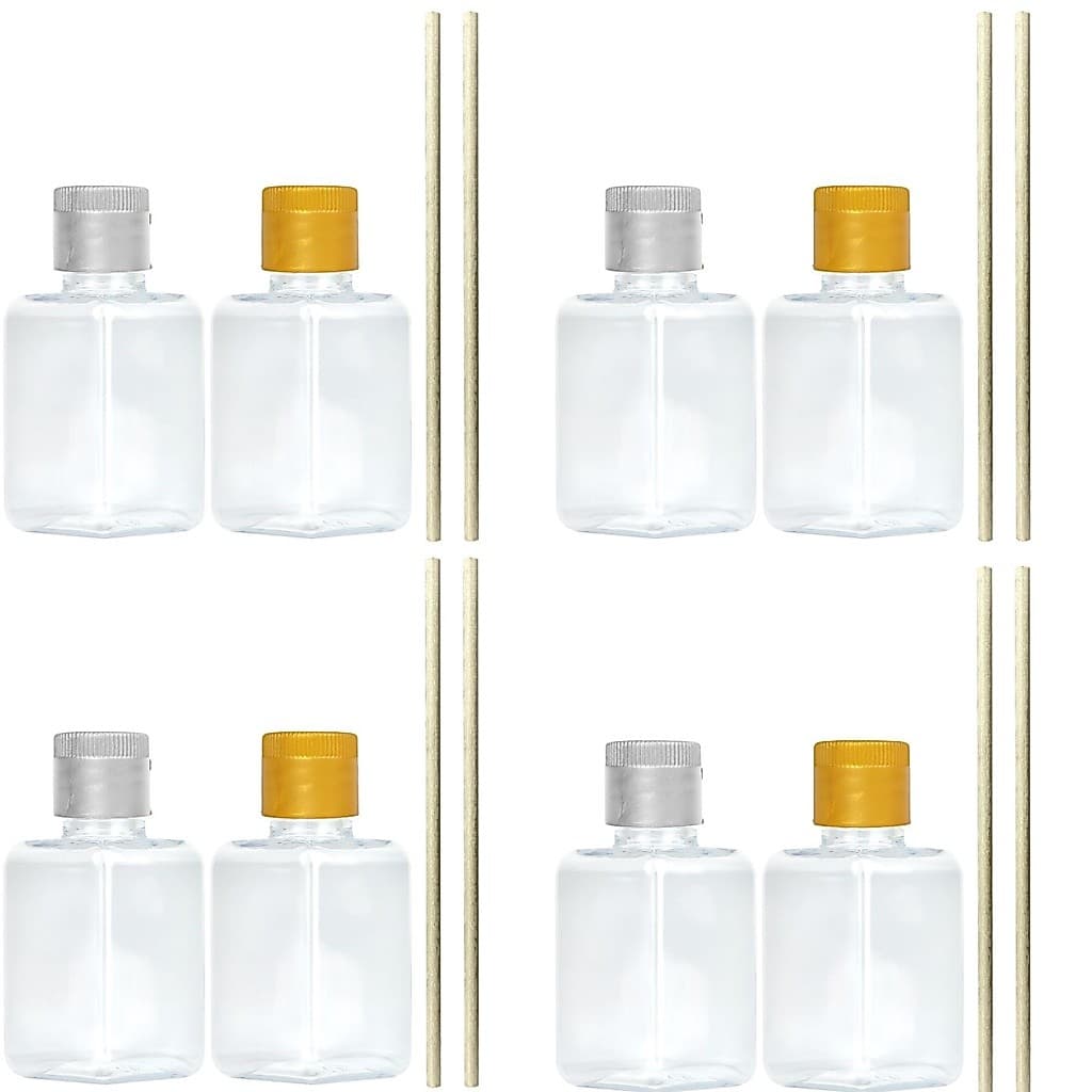50 Frascos 40ml Aromatizador Lembrancinhas Com Tampa E Vareta