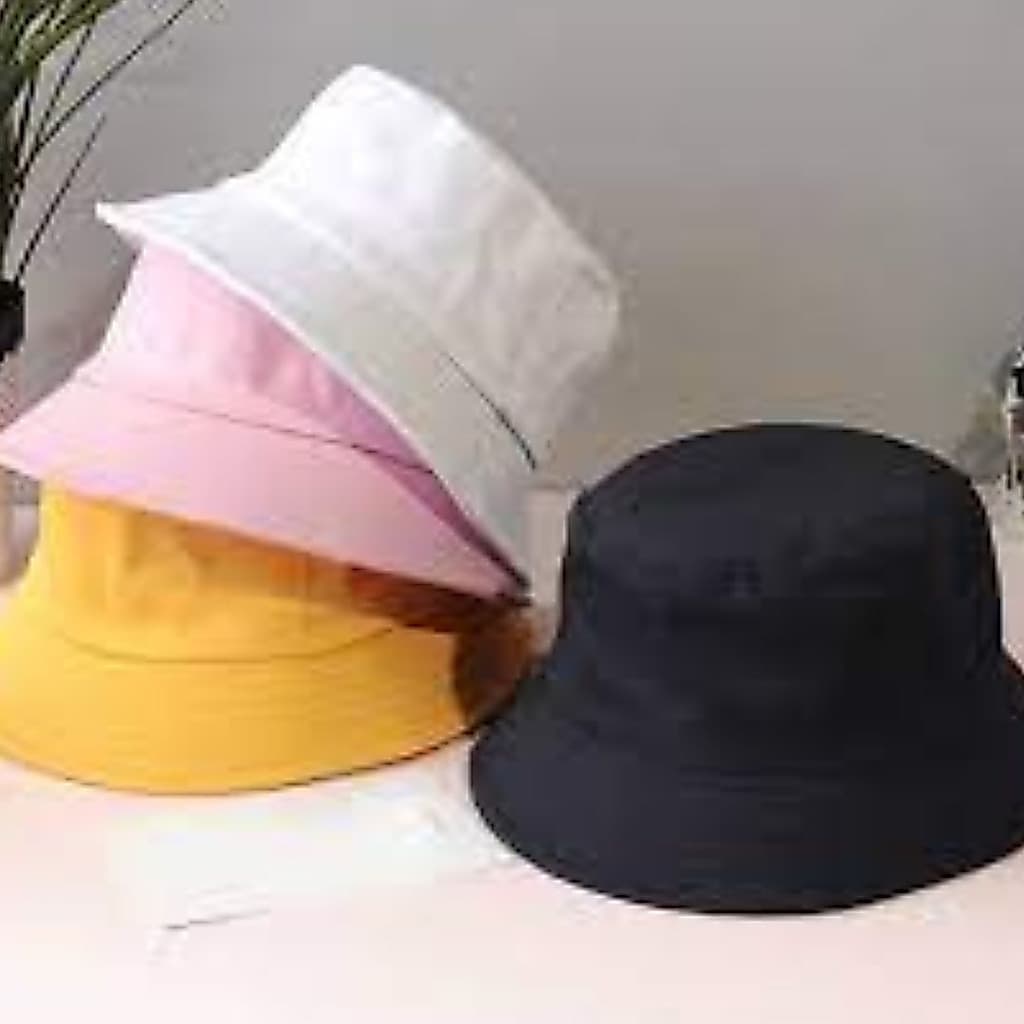Chapéu Bucket Hat Unissex Você Escolhe A Cor