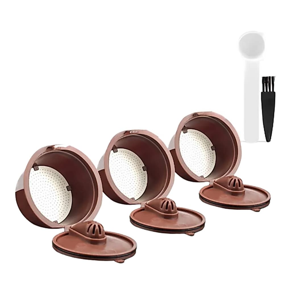 3 Capsulas Crema iCafilas com Filtro De Aço Inoxidável Dolce Gusto