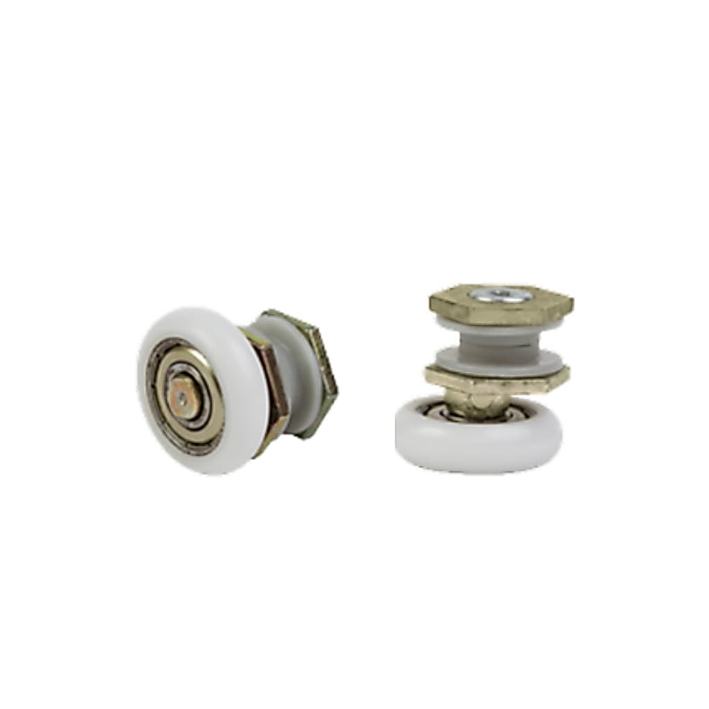 2 Roldanas Para Box Regulável Vidro 8mm Temperado