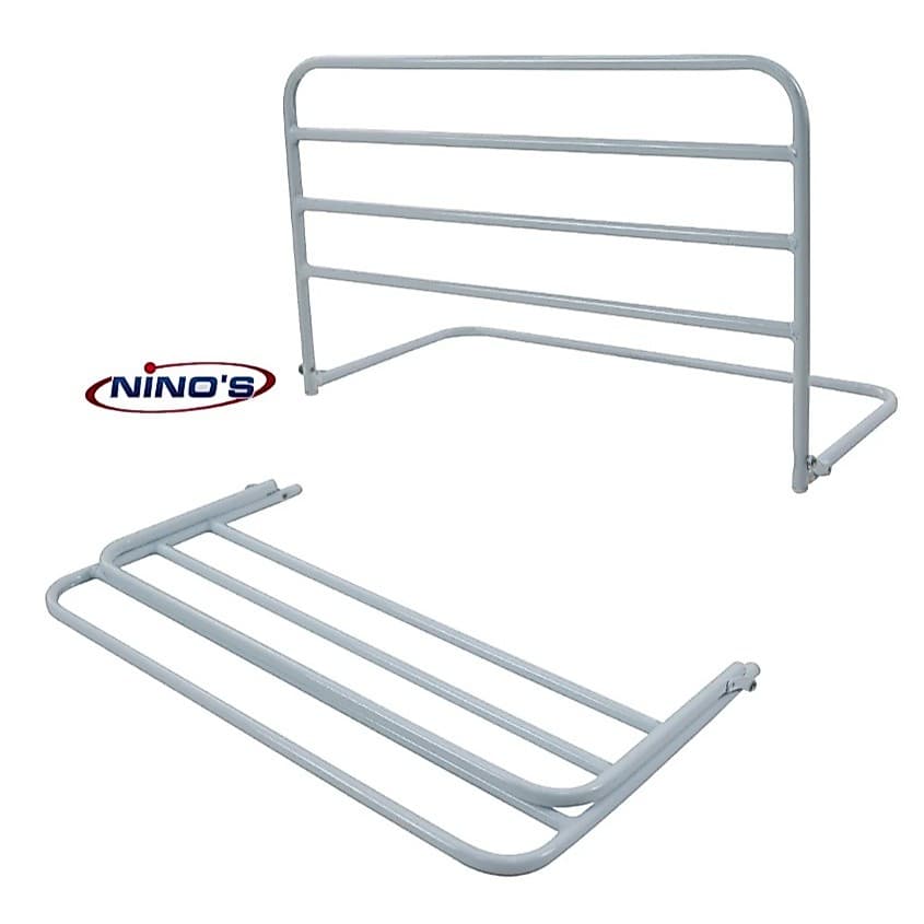 Grade De Proteção Para Cama - 100% Aço - 68 X 41 Ninos - Branca