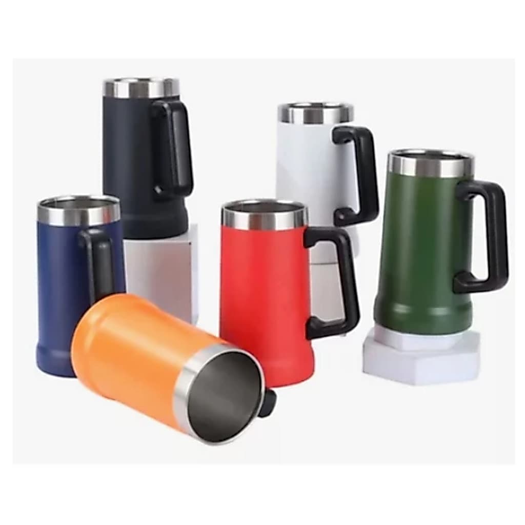 Caneca Em Inox 710ml Cerveja Chopp Camada Dupla Térmica