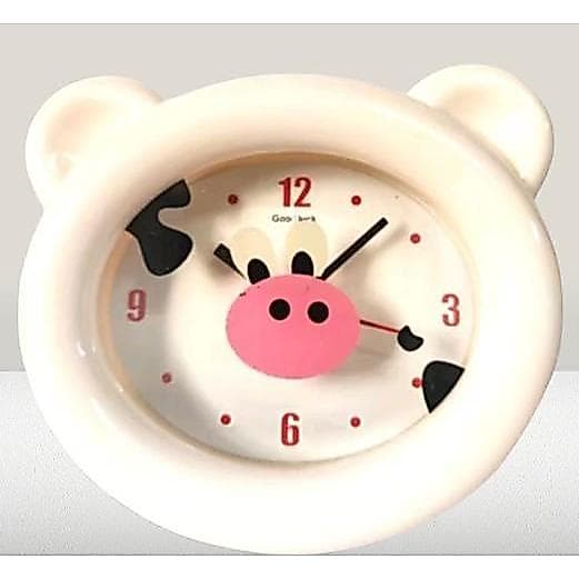 relogio despertador modelo vaquinha