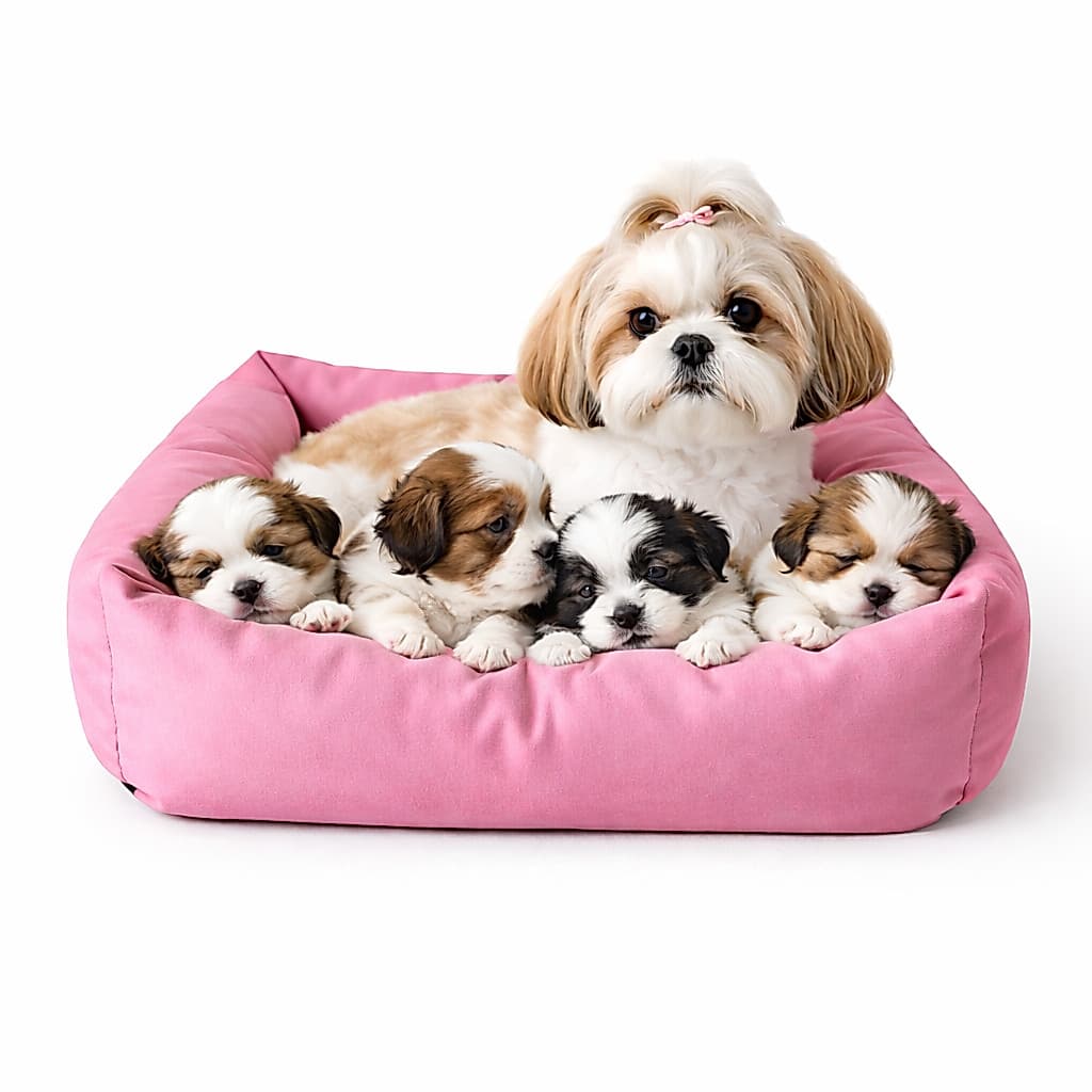 Caminha para pet  - cama cachorros cães e gatos - Estilo Quadrada