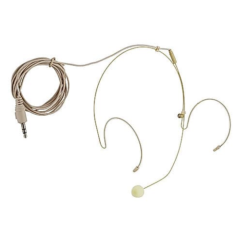 Microfone Com Fio Headset Condensador Skypix SK-MH40 Bege Conector P2 Leve E Discreto + Nota Fiscal