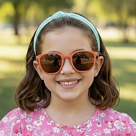 Óculos de Sol Feminino Infantil Preto Amarelo Vermelho UV400 ENVIO IMEDIATO