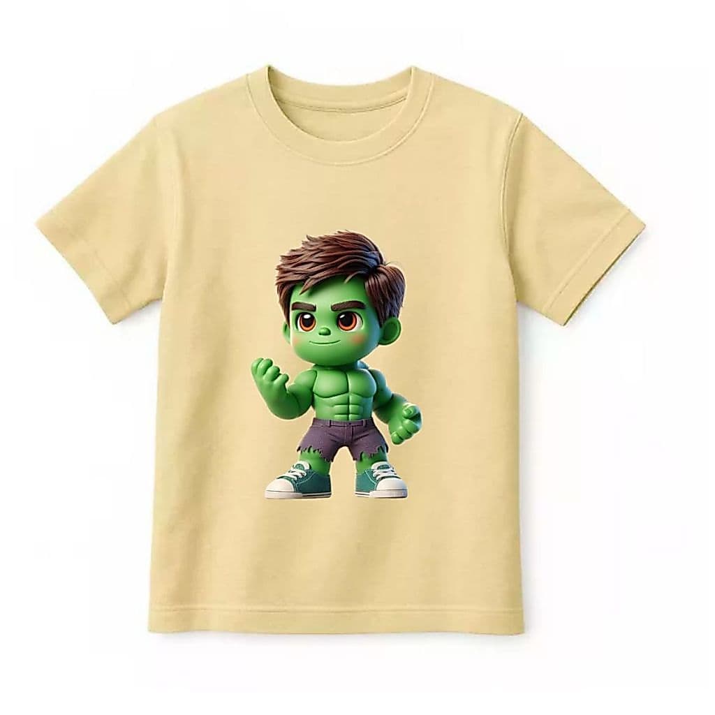 Camiseta Masculina e Feminina Infantil Hulk 100% Algodão Manga Curta Básica Lançamento Envio Rápido