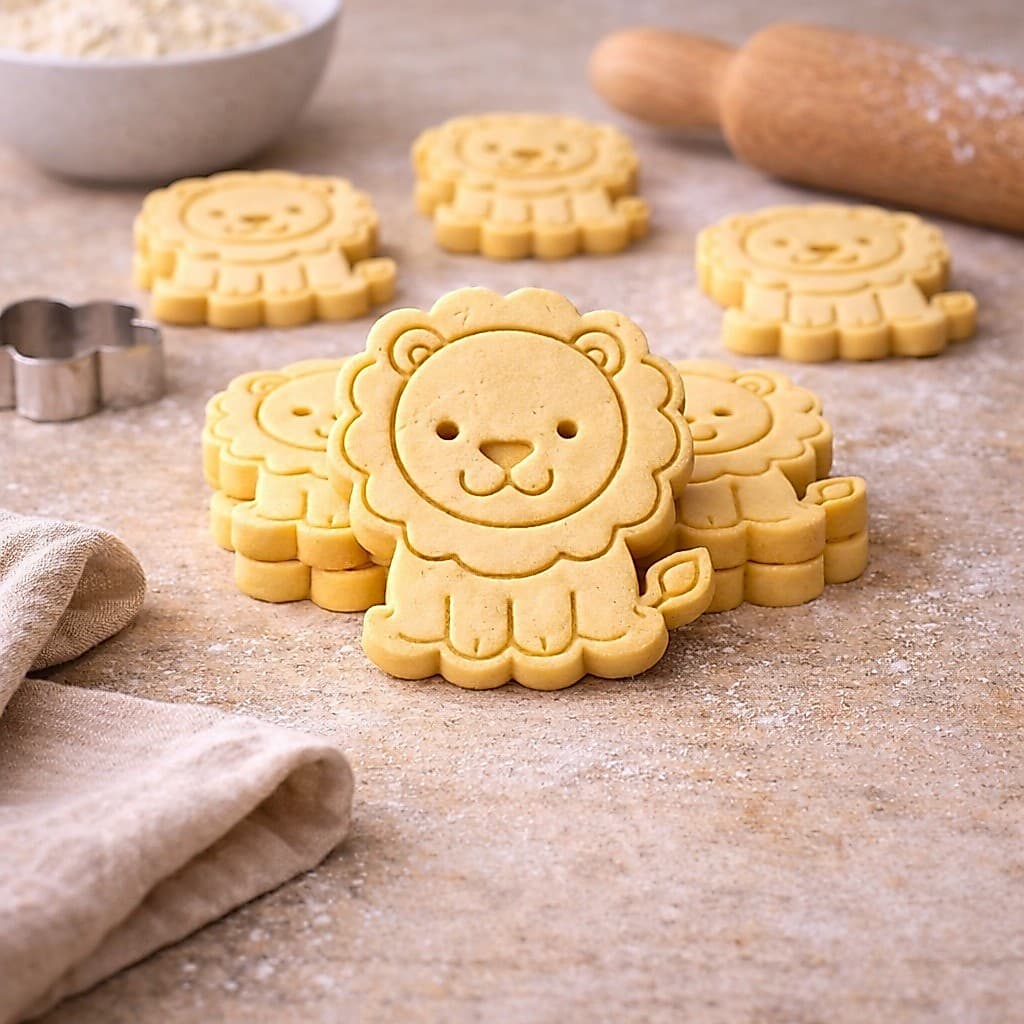 Cortador + Carimbo Animais Biscoito Pasta Americana Confeitaria Artesanato Biscuit Vários Animais