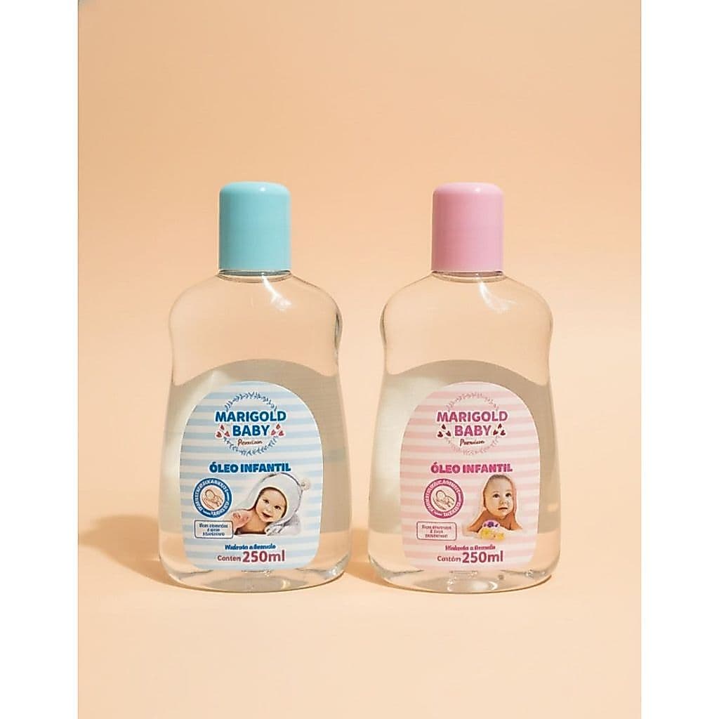 Óleo Infantil Marigold Baby 250ml – Hidrata e Protege a Pele