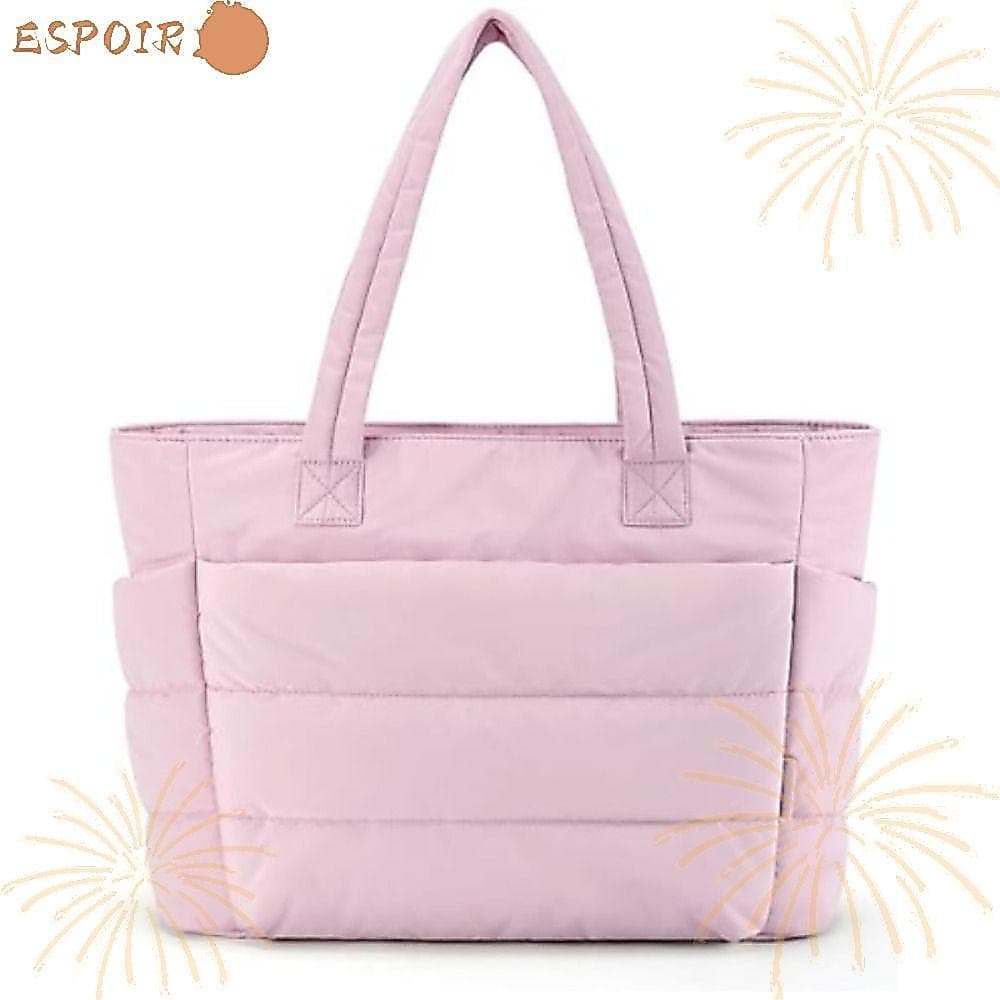 ESPOIR Bolsa Feminina , Casual Com Vários Bolsos , Fofa , Versátil , De Grande Capacidade , Para Viagens , Trabalho , Pr