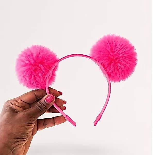 Arcos Tiaras  Pompons Premium 70mm 7cm Flexível