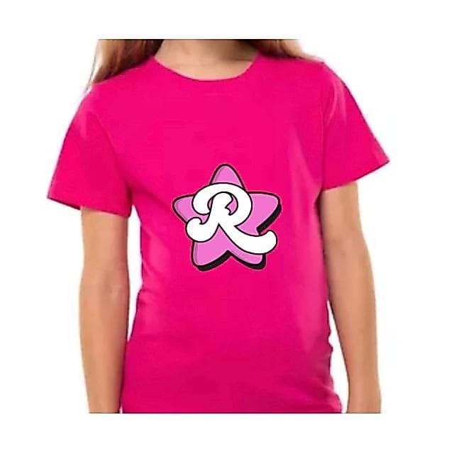 Camiseta Emilly Vick Katlen Void Leozin Robson Rato 100% Algodão Blusa Dos Rosa Infantil Juvenil........