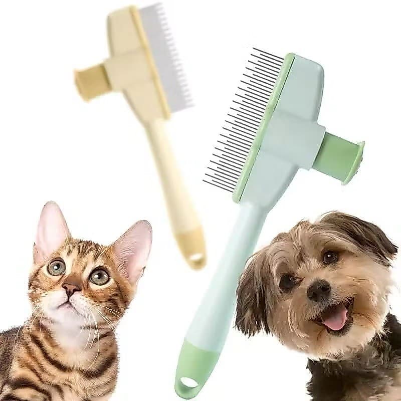 Pentes Profissionais Para Pulgas E Gatos , Cães , Escova Flutuante Remoção De Pelos , Ferramenta De Limpeza